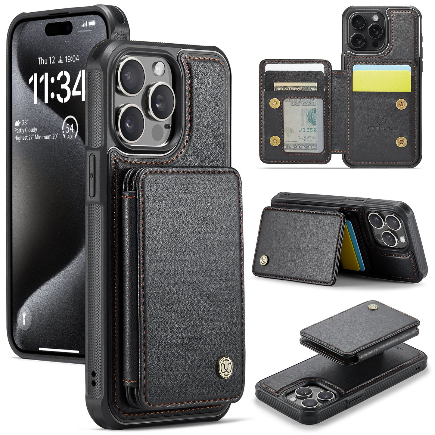 Detachable Card Wallet Samsung Case