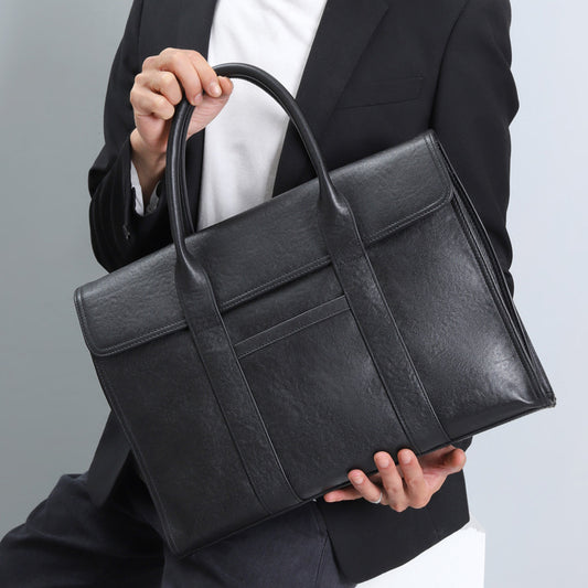Classic Leather Executive Briefcase
