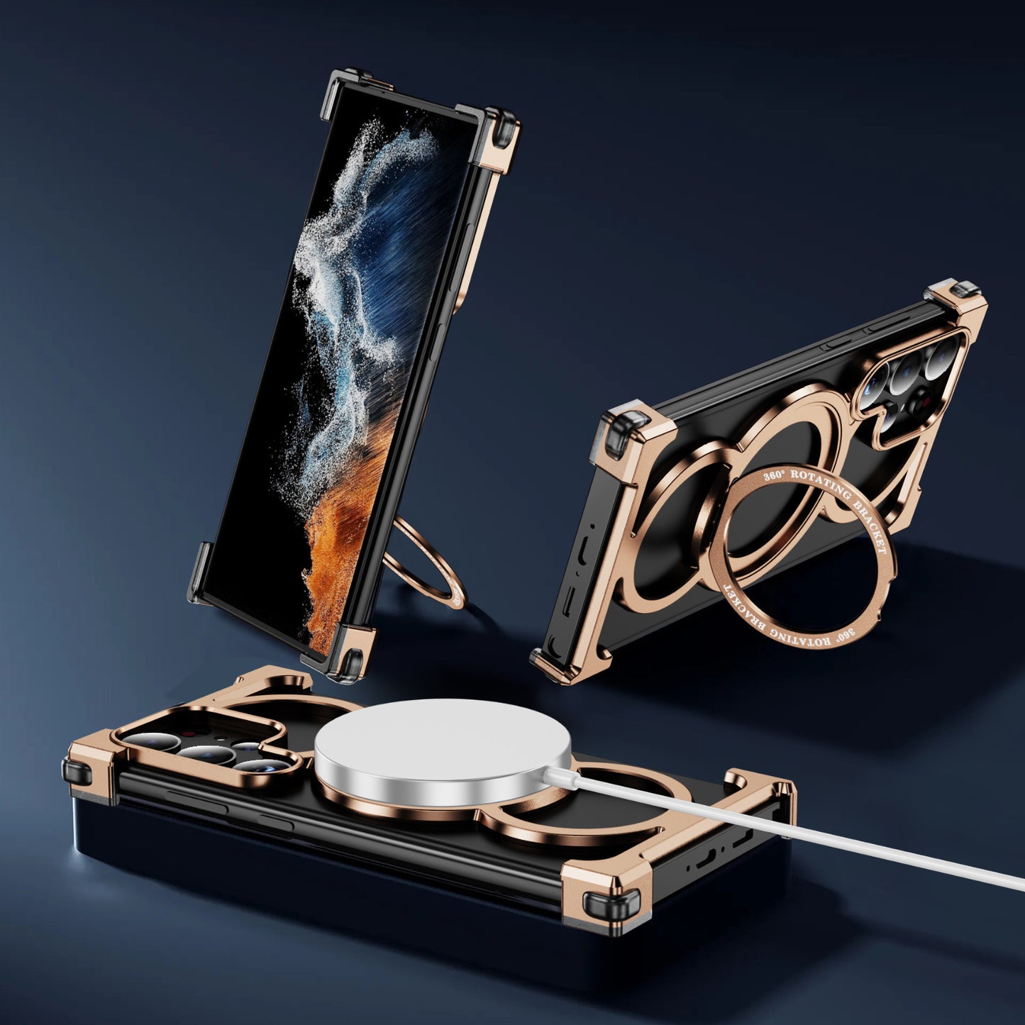 Titanium Elite Magnetic Samsung Case