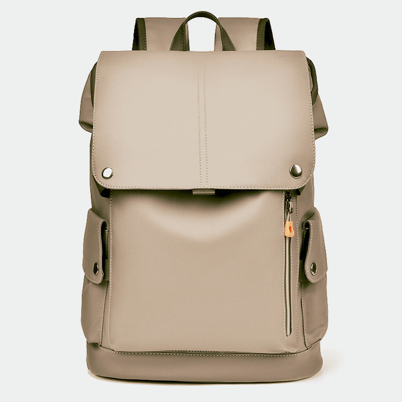 Professional PU Leather Tech Backpack