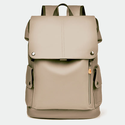 Professional PU Leather Tech Backpack