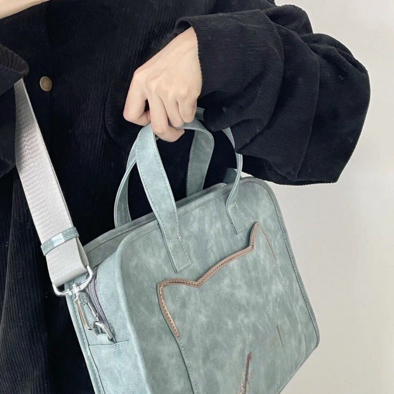 Sleek Laptop Messenger Bag