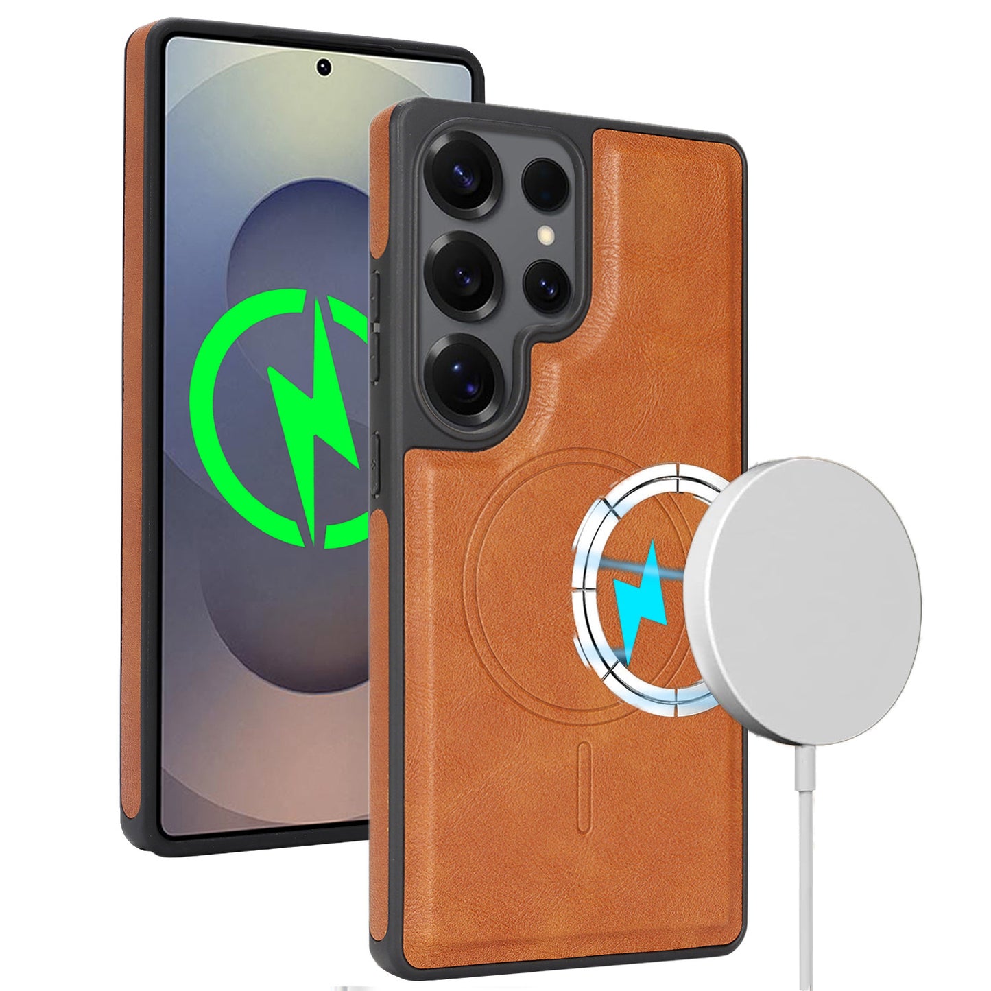 Stylish Magnetic Card Samsung Case