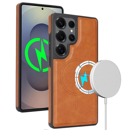 Stylish Magnetic Card Samsung Case