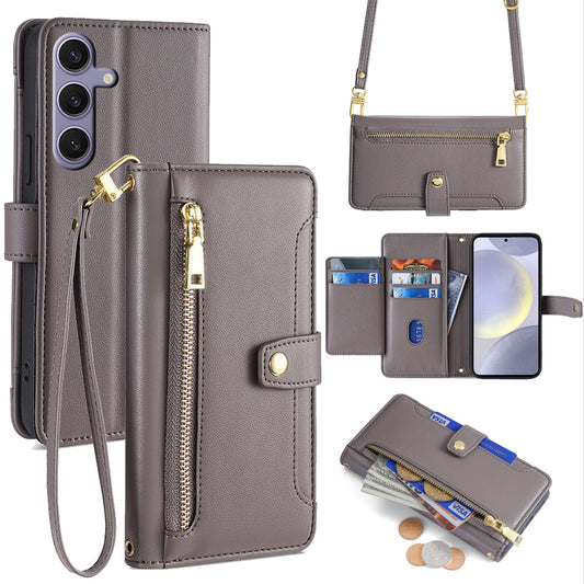 Leather Card Samsung Case