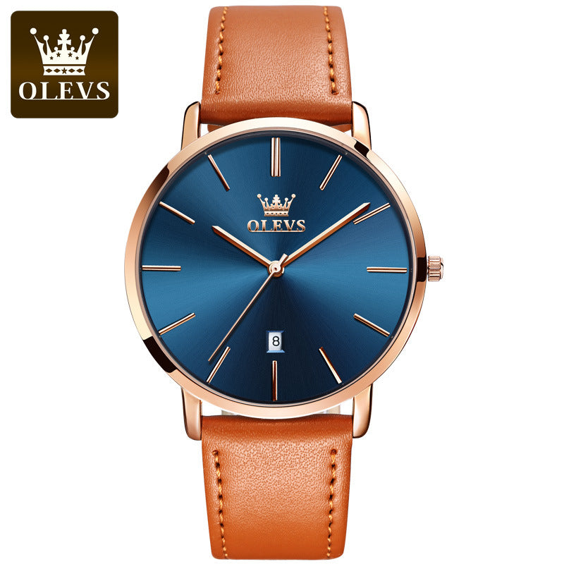 OLEVES  Men's Luxury Stainless Steel Watch