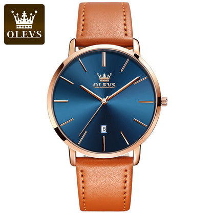 OLEVES  Men's Luxury Stainless Steel Watch
