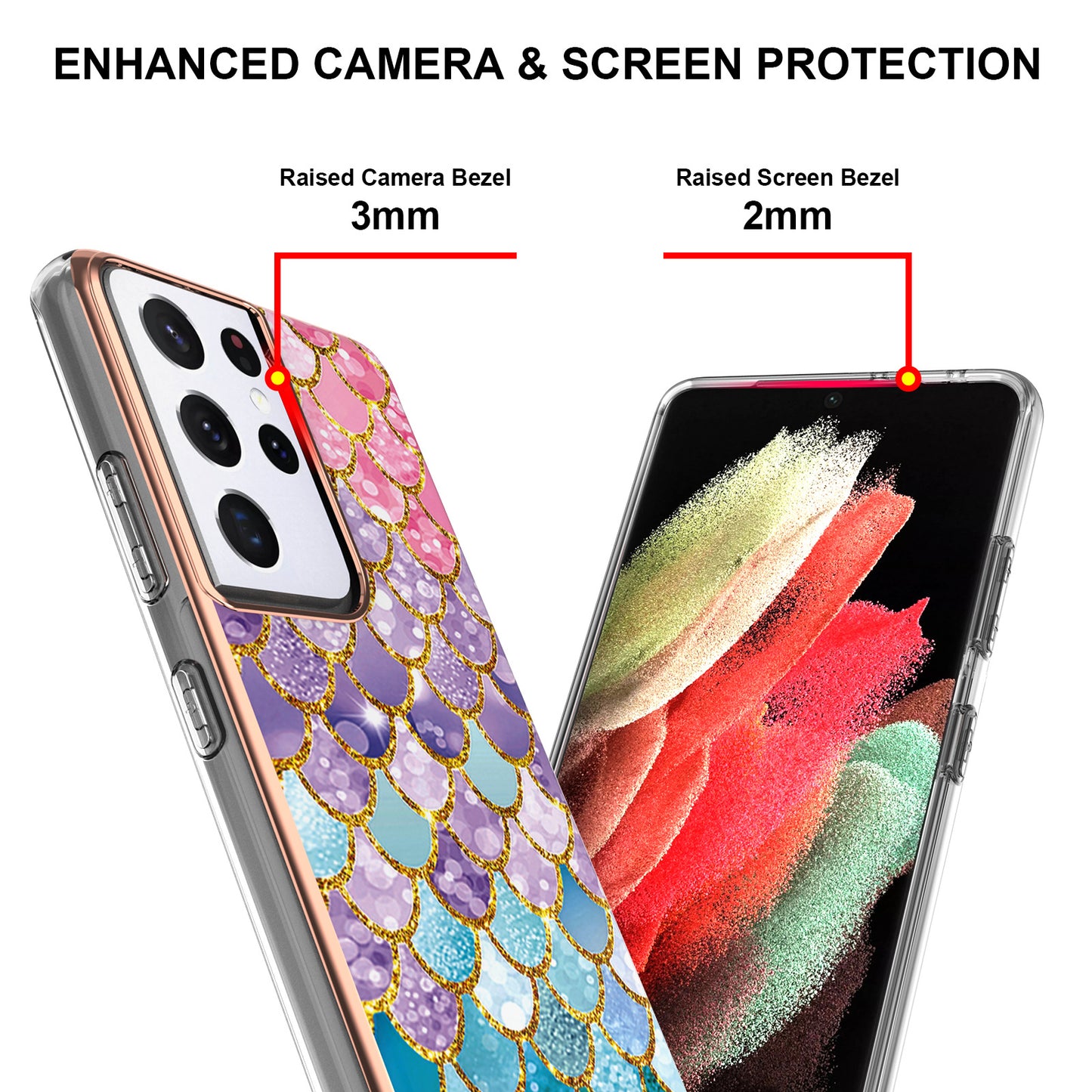 IMD Marble Electro Samsung Case