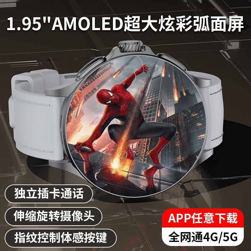 GT200 4G Smart Watch – 1.75" Rotating Camera, SIM Card, Full Netcom Android System