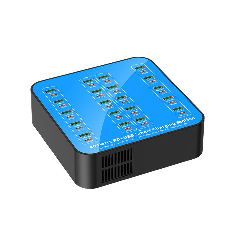 PowerFort 400W 40-Port Charging Station
