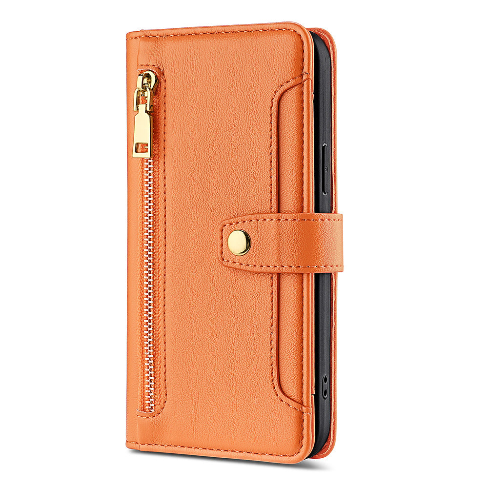 Leather Card Samsung Case