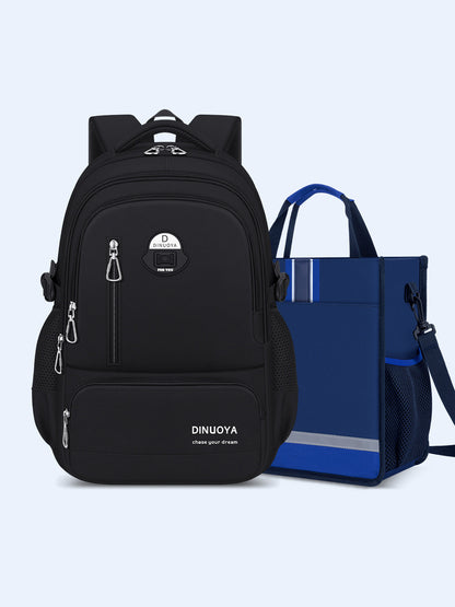 Pure Color Lightweight Student Backpack