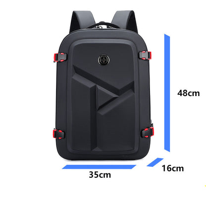 Sleek Hard Shell Laptop Backpack