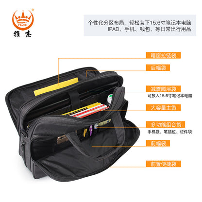 Large Capacity Men's Oxford Business Laptop Bag