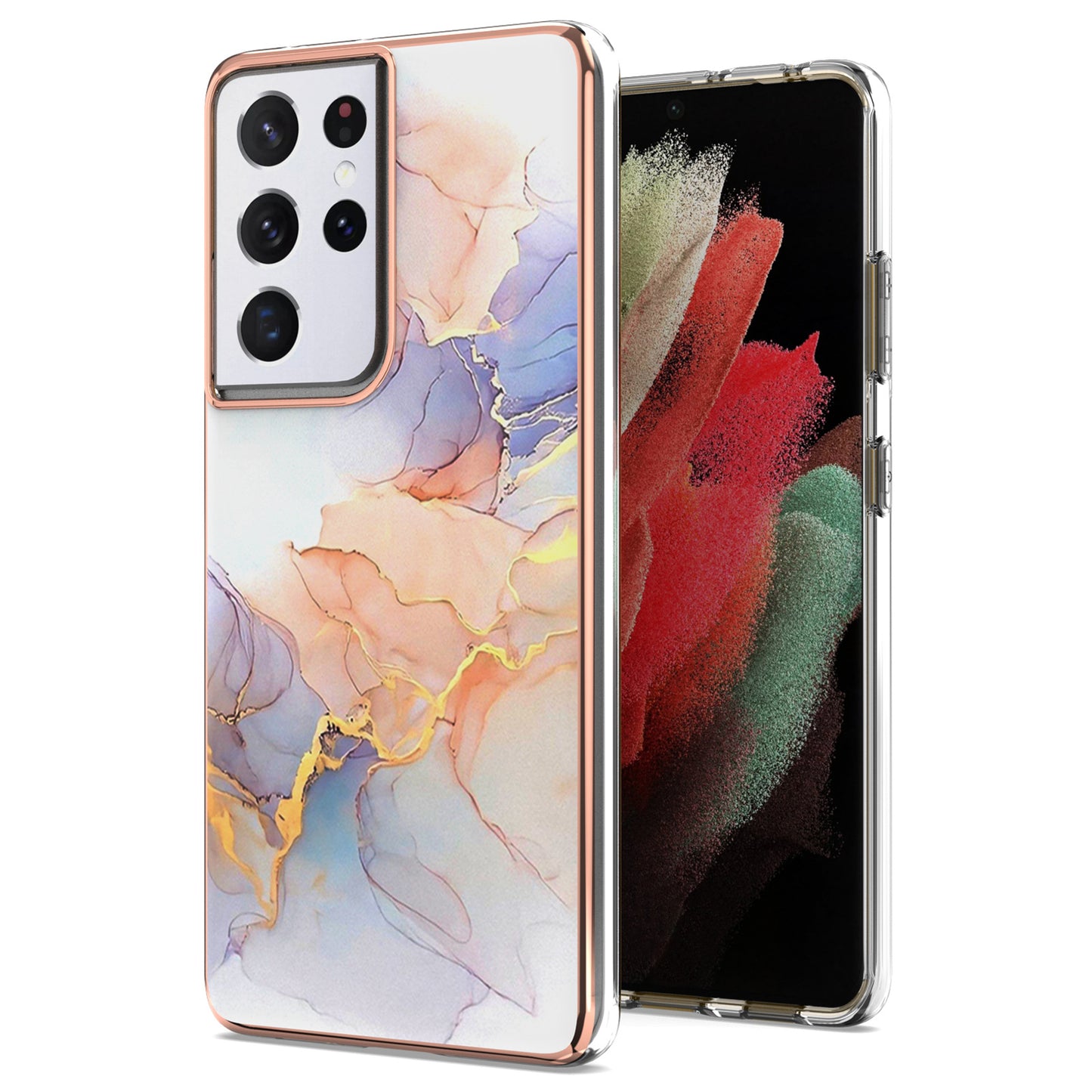 IMD Marble Electro Samsung Case