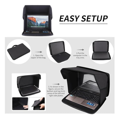 Portable Outdoor Laptop Sunshade