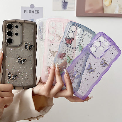 GlitterWing Epoxy Samsung Case