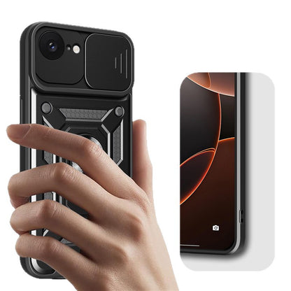 iPhone Pro Max Sergeant Ring Holder Case  Shunjia Push Window Protective Cover