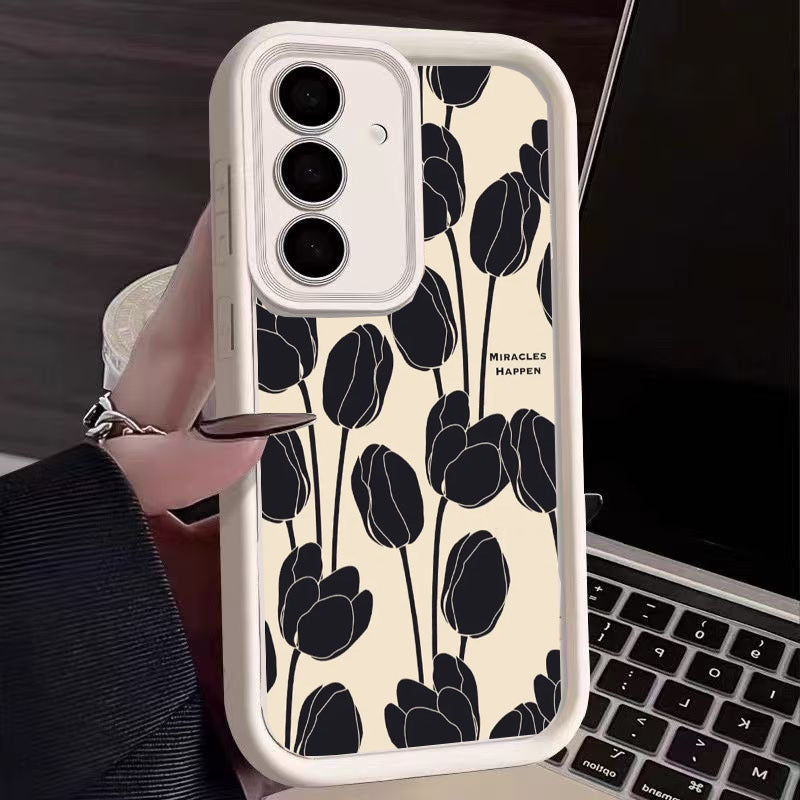 Black Tulip Samsung Case