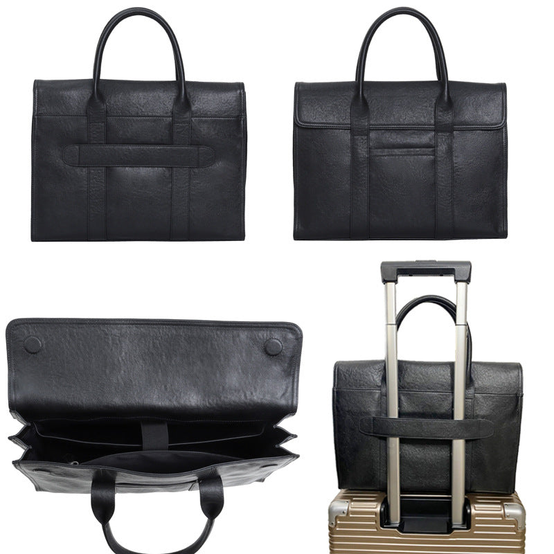 Classic Leather Executive Briefcase