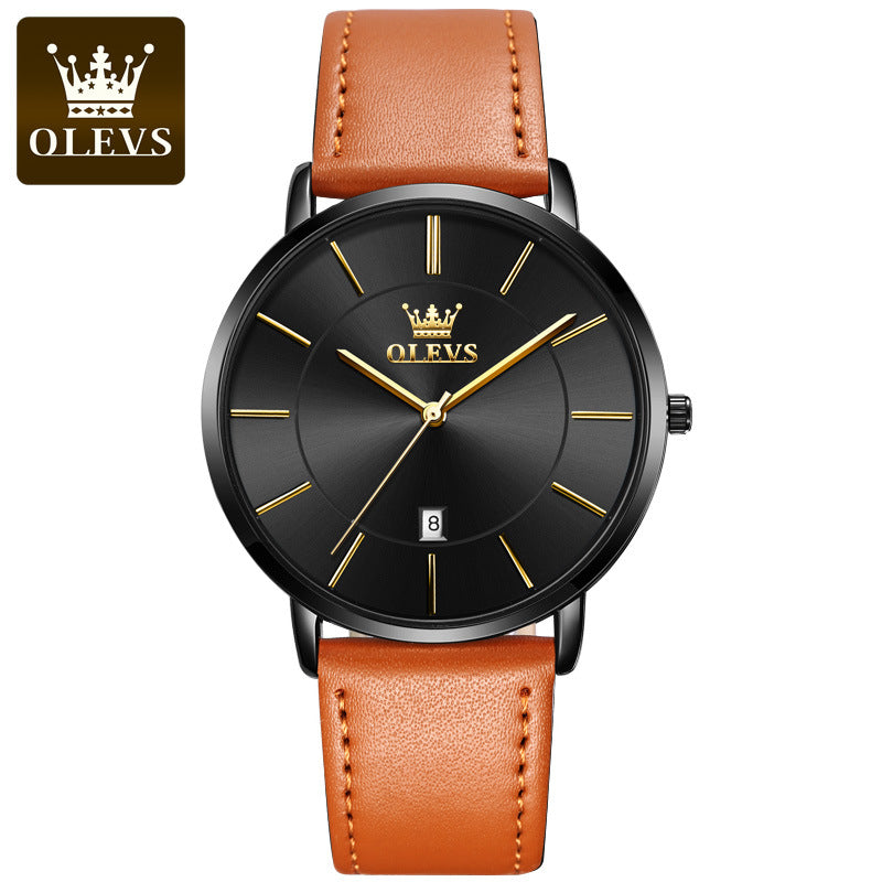 OLEVES  Men's Luxury Stainless Steel Watch