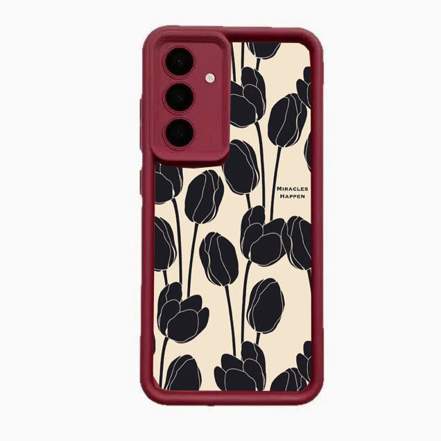 Black Tulip Samsung Case