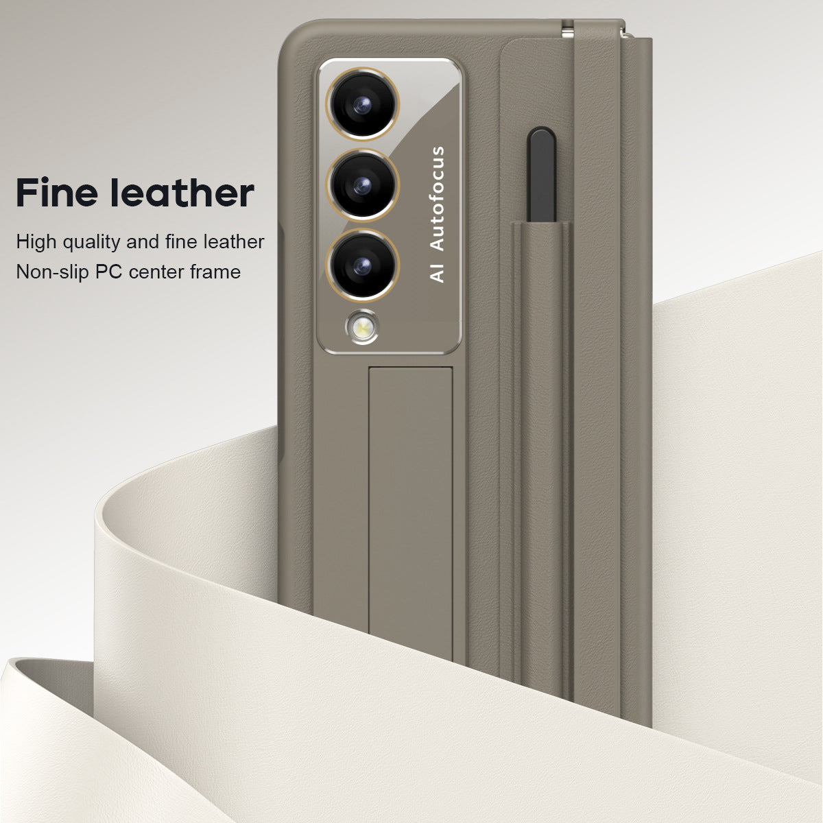 LeatherGuard Pro Foldable Samsung Case