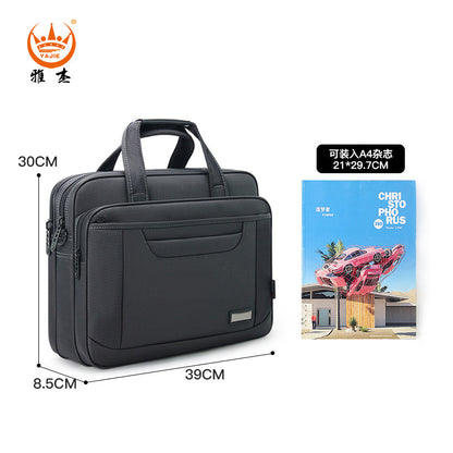 Large Capacity Men's Oxford Business Laptop Bag