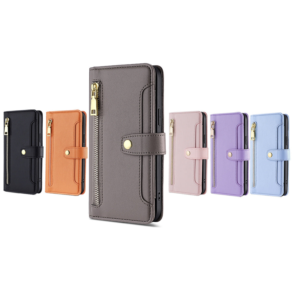 Leather Card Samsung Case