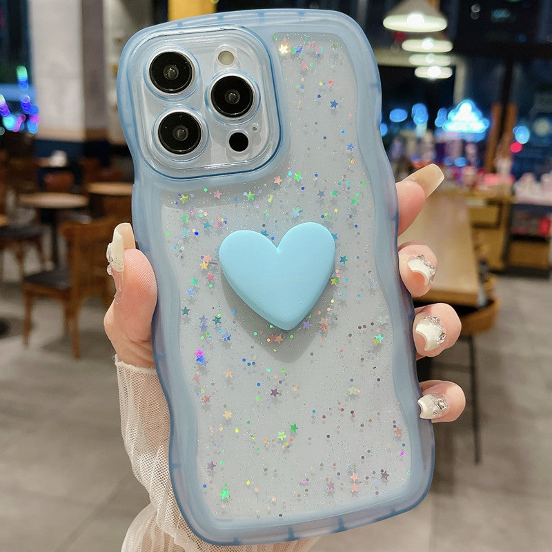GlitterGrip Clear Samsung Case