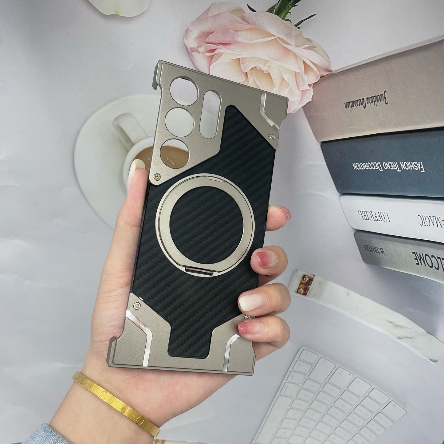 ArmorFlex Carbon Fiber Samsung Case