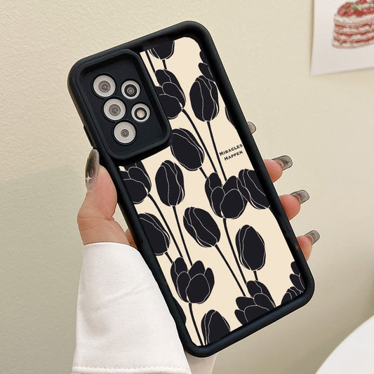 Black Tulip Samsung Case