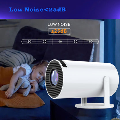 AirVision 4K Portable LCD Wall Projector