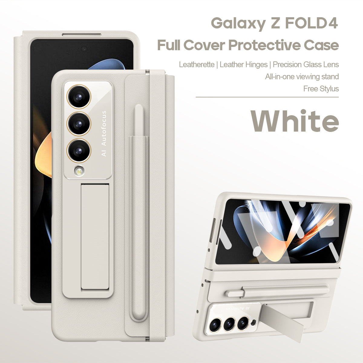 LeatherGuard Pro Foldable Samsung Case