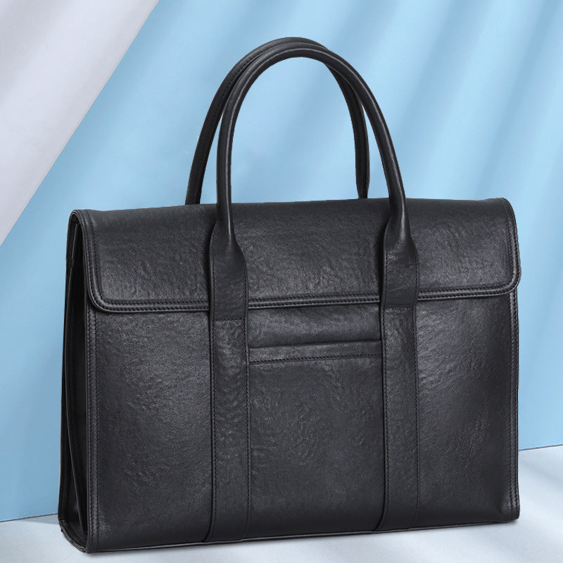 Classic Leather Executive Briefcase