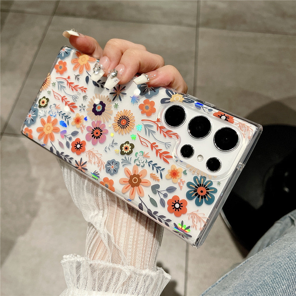 Floral Electro Armor Samsung Case