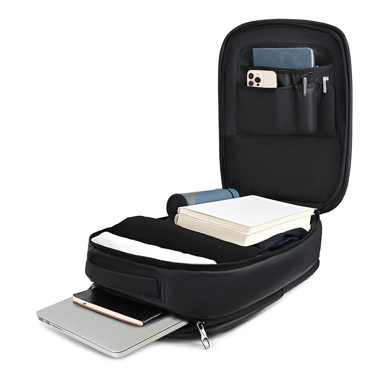 Sleek Hard Shell Laptop Backpack