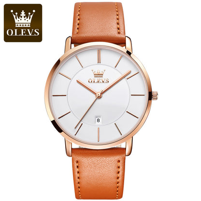 OLEVES  Men's Luxury Stainless Steel Watch