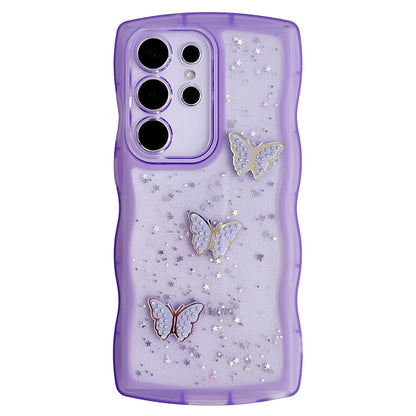 GlitterWing Epoxy Samsung Case