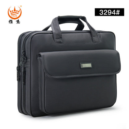 Large Capacity Men's Oxford Business Laptop Bag