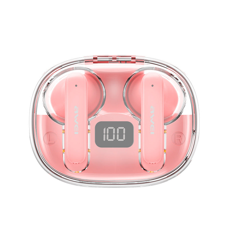 EchoDot Waterproof Transparent Wireless Earbuds