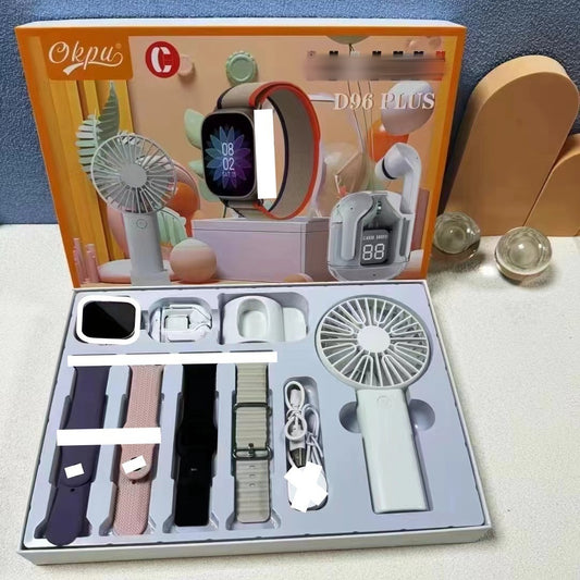 D96 Plus Smartwatch & Lifestyle Gadget Bundle