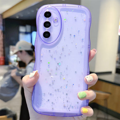 GlitterGrip Clear Samsung Case