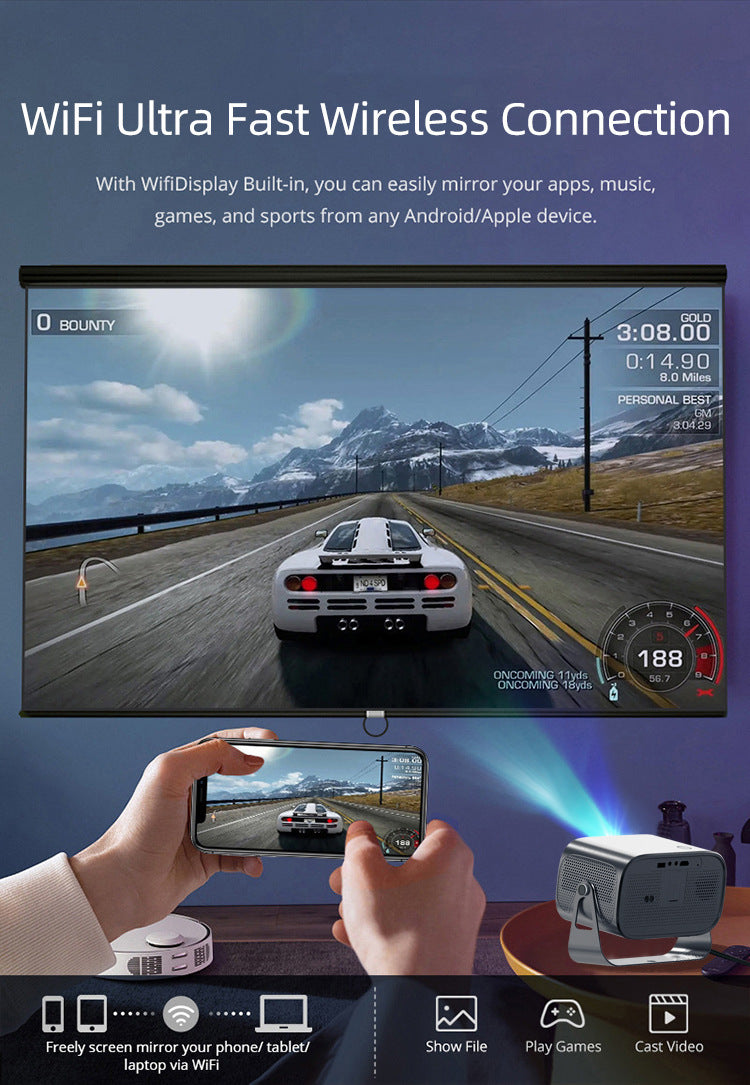 AutoFocus Pro 4K Projector