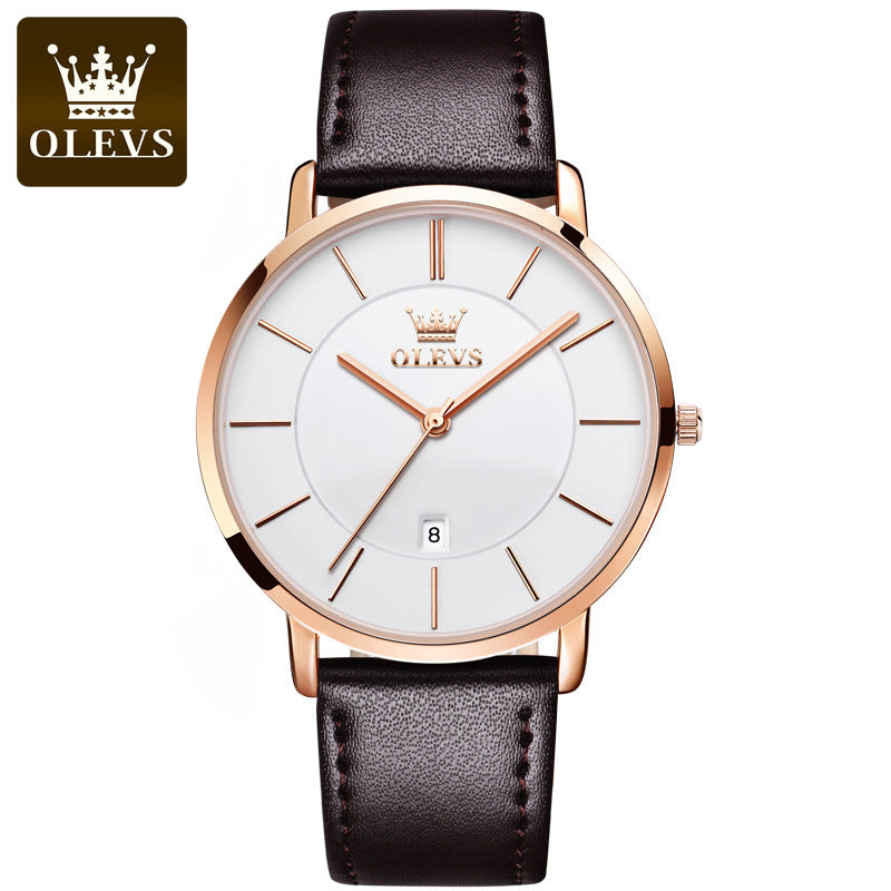 OLEVES  Men's Luxury Stainless Steel Watch