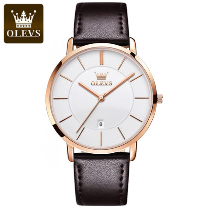 OLEVES  Men's Luxury Stainless Steel Watch
