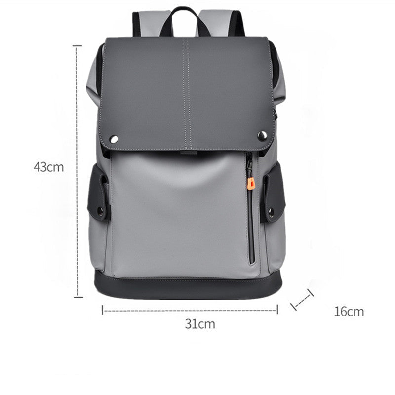 Professional PU Leather Tech Backpack