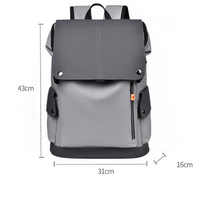 Professional PU Leather Tech Backpack