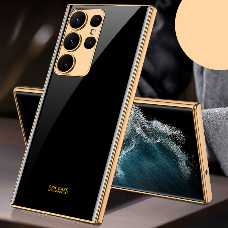 Marble Electroplated Glass Phone Case