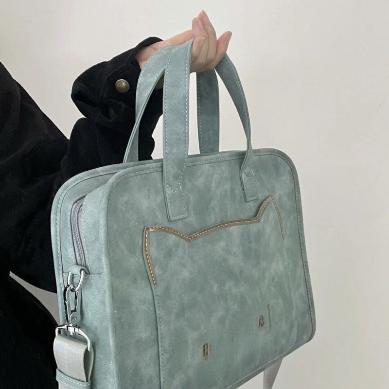 Sleek Laptop Messenger Bag